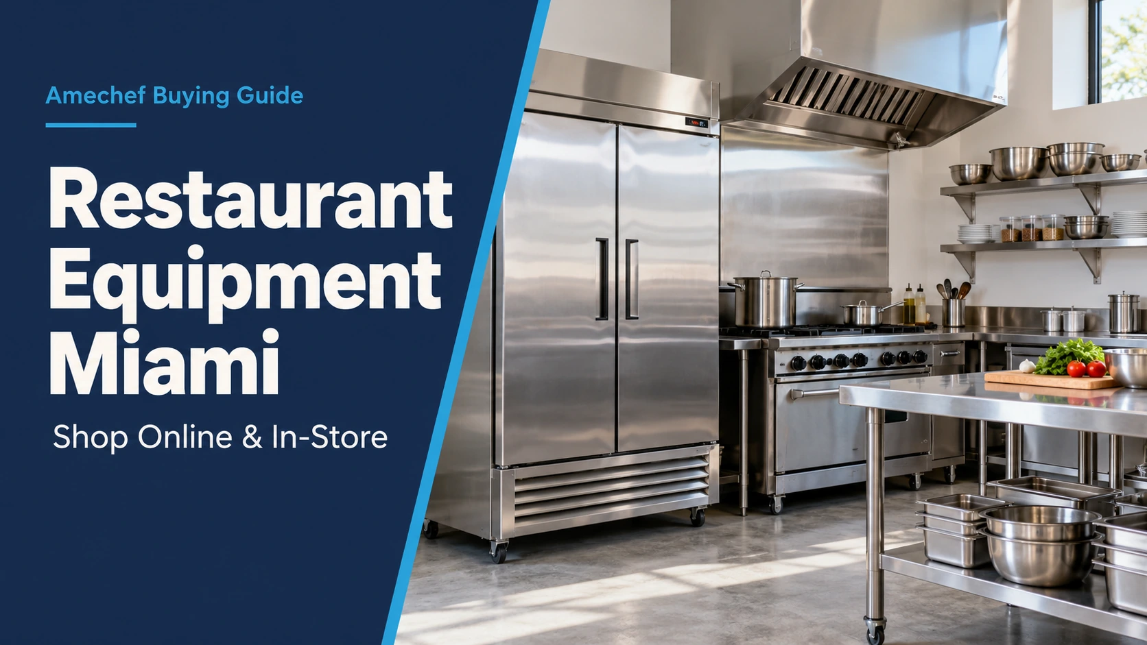 Where To Buy Restaurant Equipment In Miami: The Best Place To Shop Online And In-Store